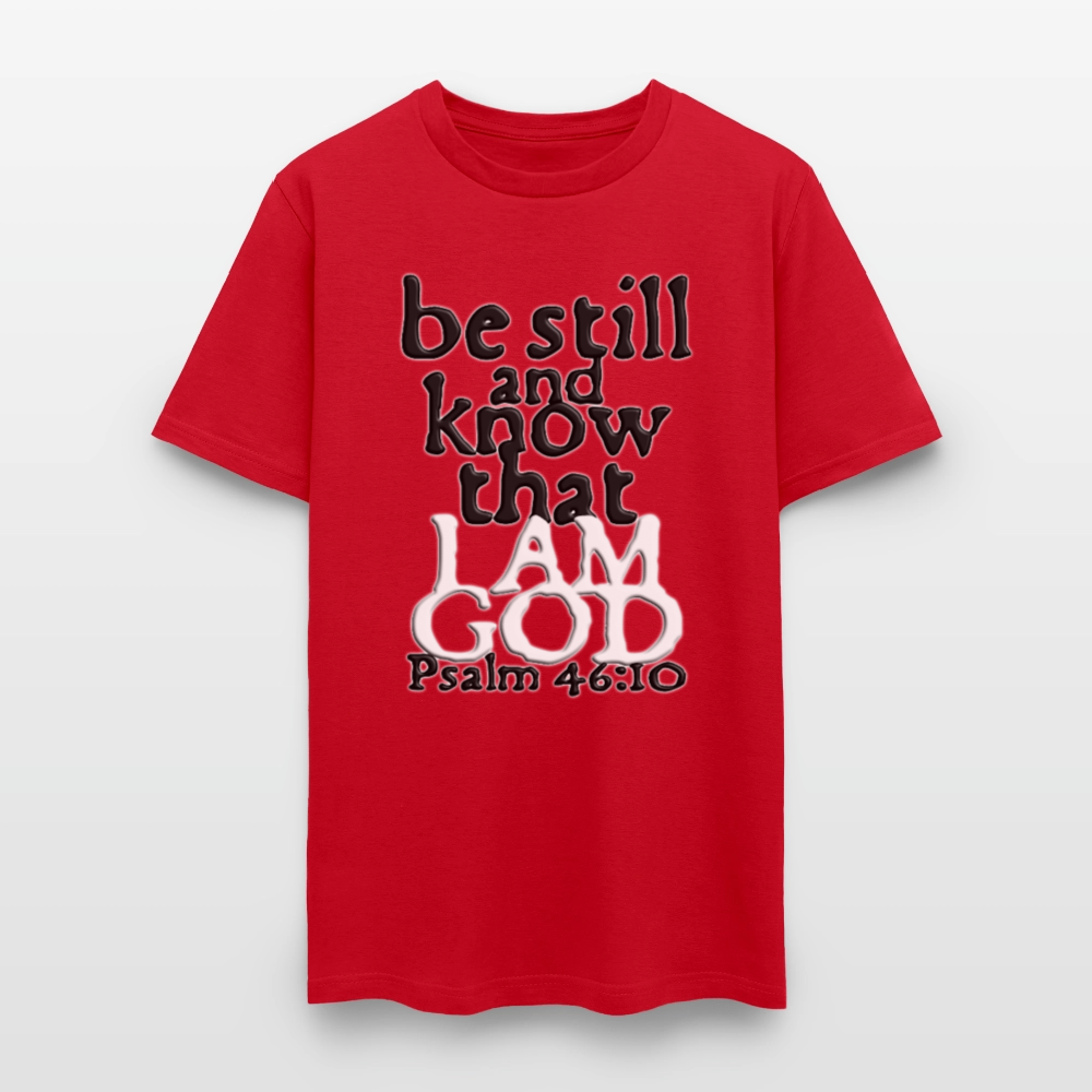 Be Still and Know - red