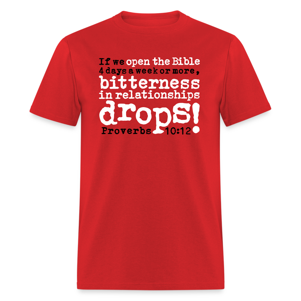 Open Bible Bitterness Drops - red