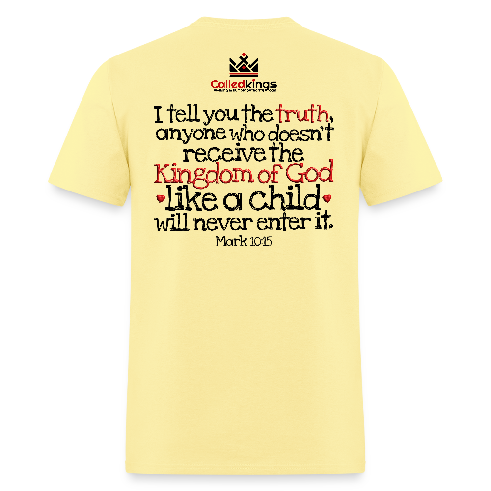 Childlike Faith - cornsilk