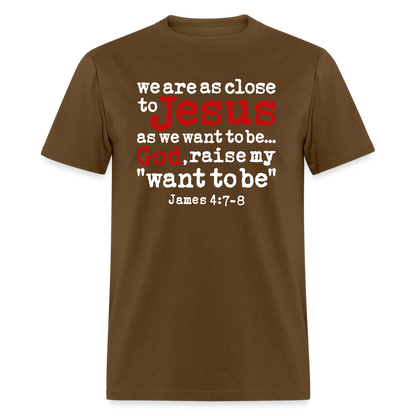God Raise My Want To Be - brown
