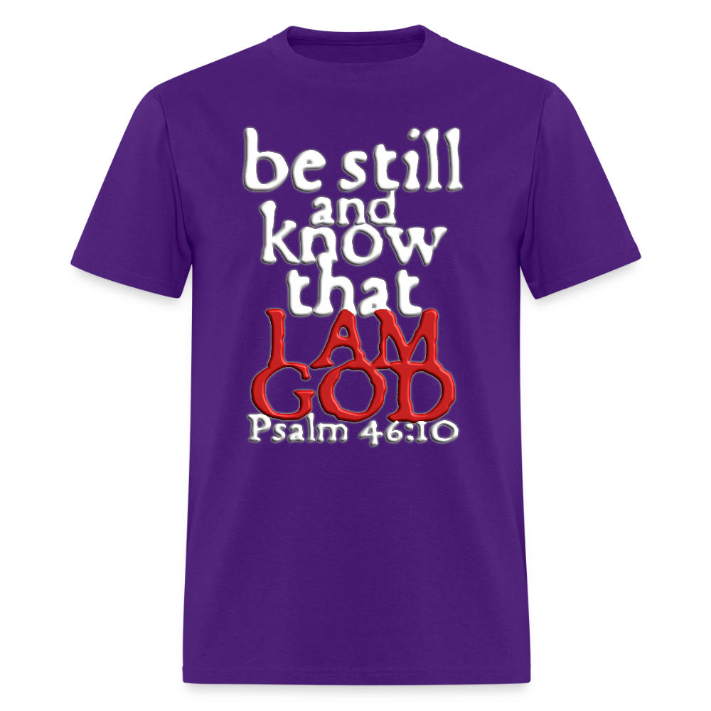 Be Still and Know - purple