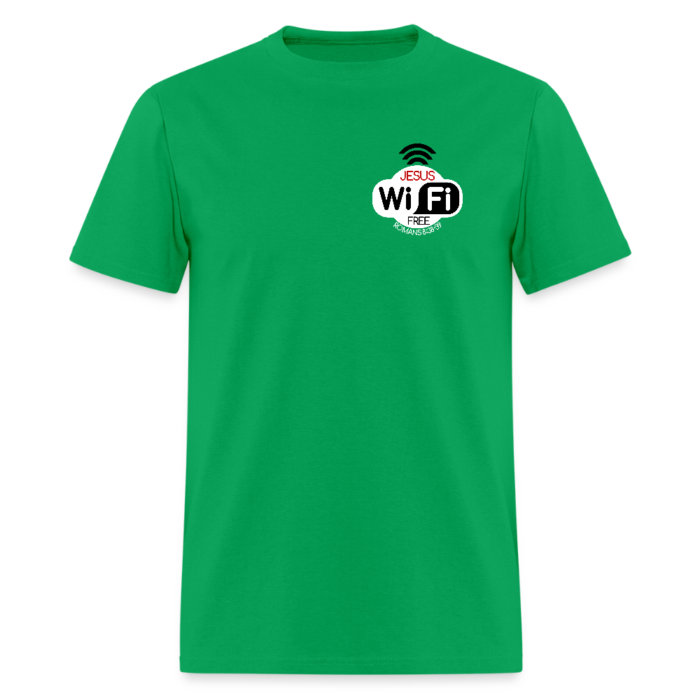 Jesus Strong Wireless Connection - bright green