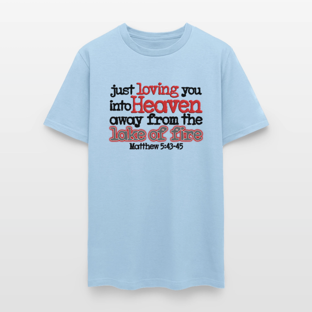 Loving You Into Heaven - powder blue