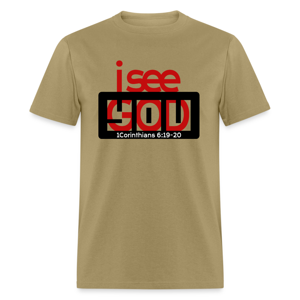 I See God in You - khaki