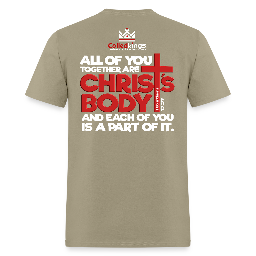 His Body His Choice - khaki