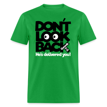 Don't Look Back - bright green