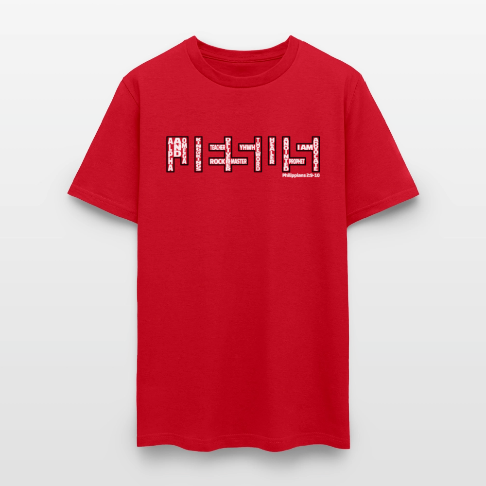 Jesus Name - red