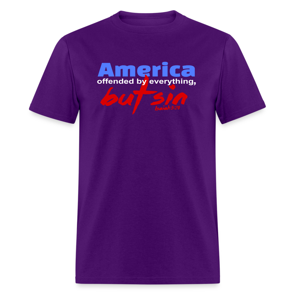 America Offended by Everything But Sin - purple