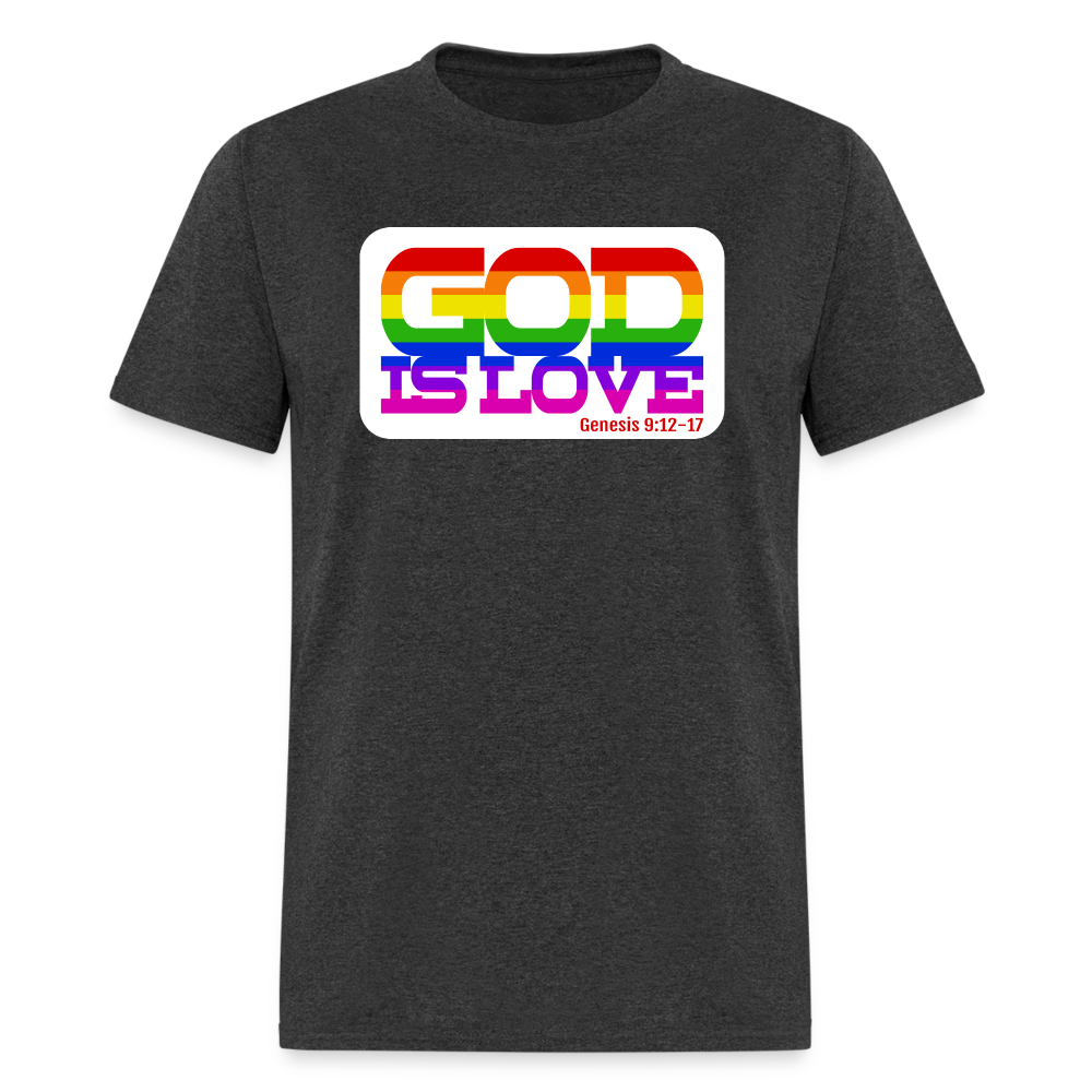 GOD is Love - heather black