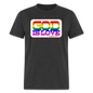 GOD is Love - heather black