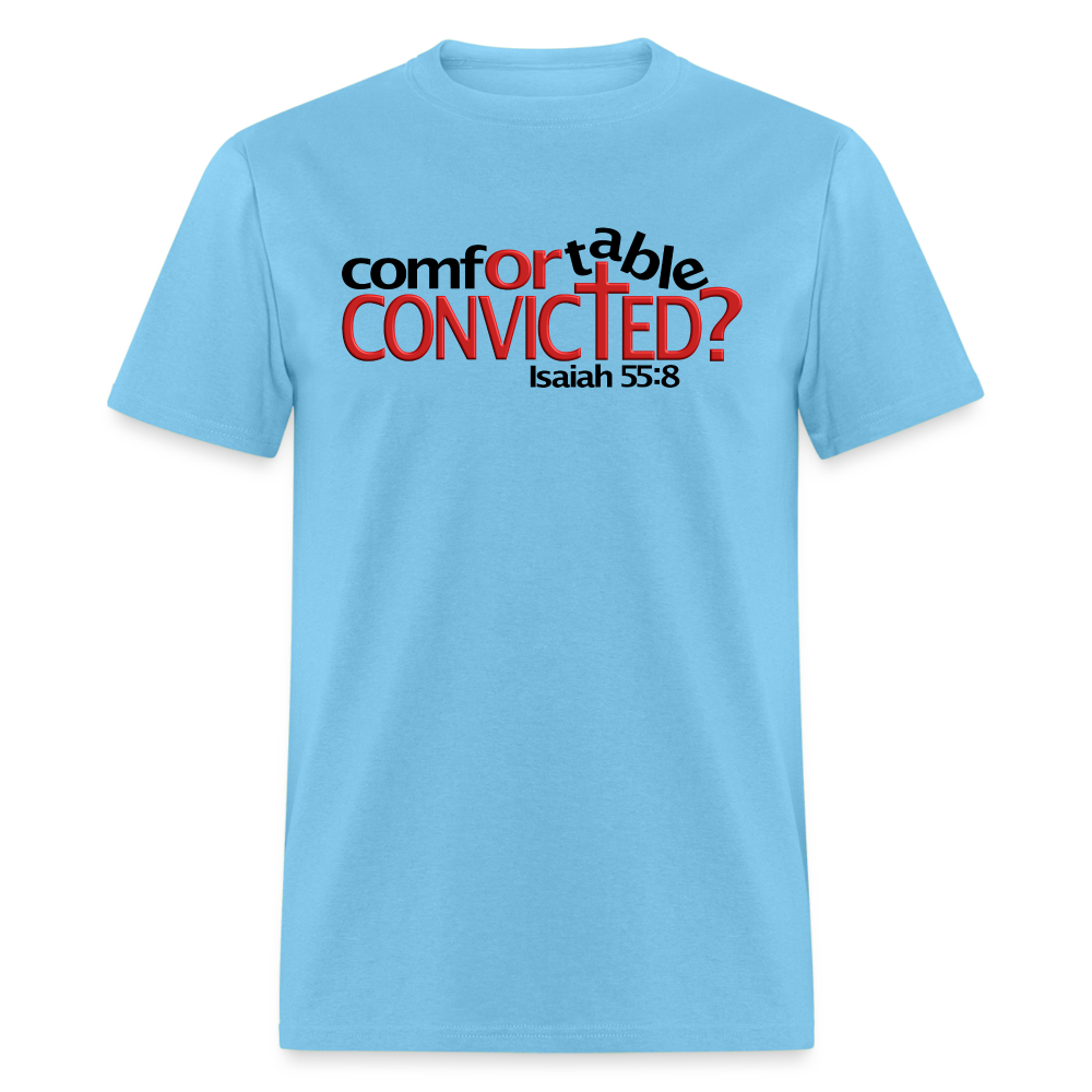 Comfortable Or Convicted - aquatic blue