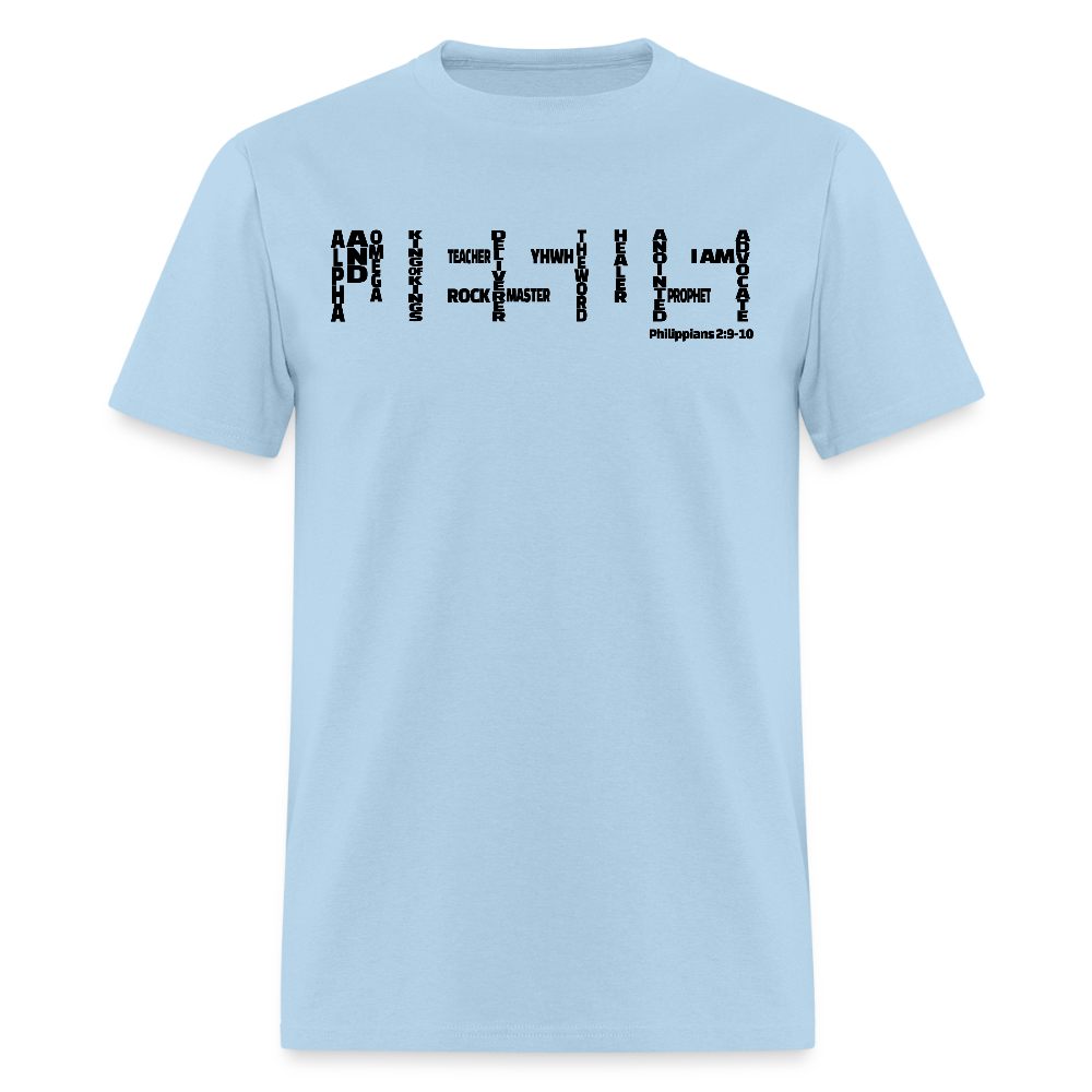 Jesus Names - powder blue