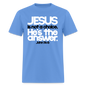 Jesus Is the Answer - carolina blue