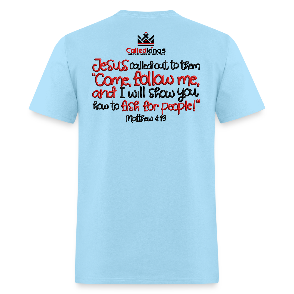 Fisher of Men - powder blue