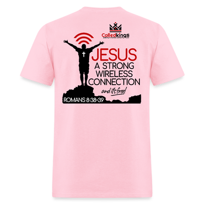 Jesus Strong Wireless Connection - pink