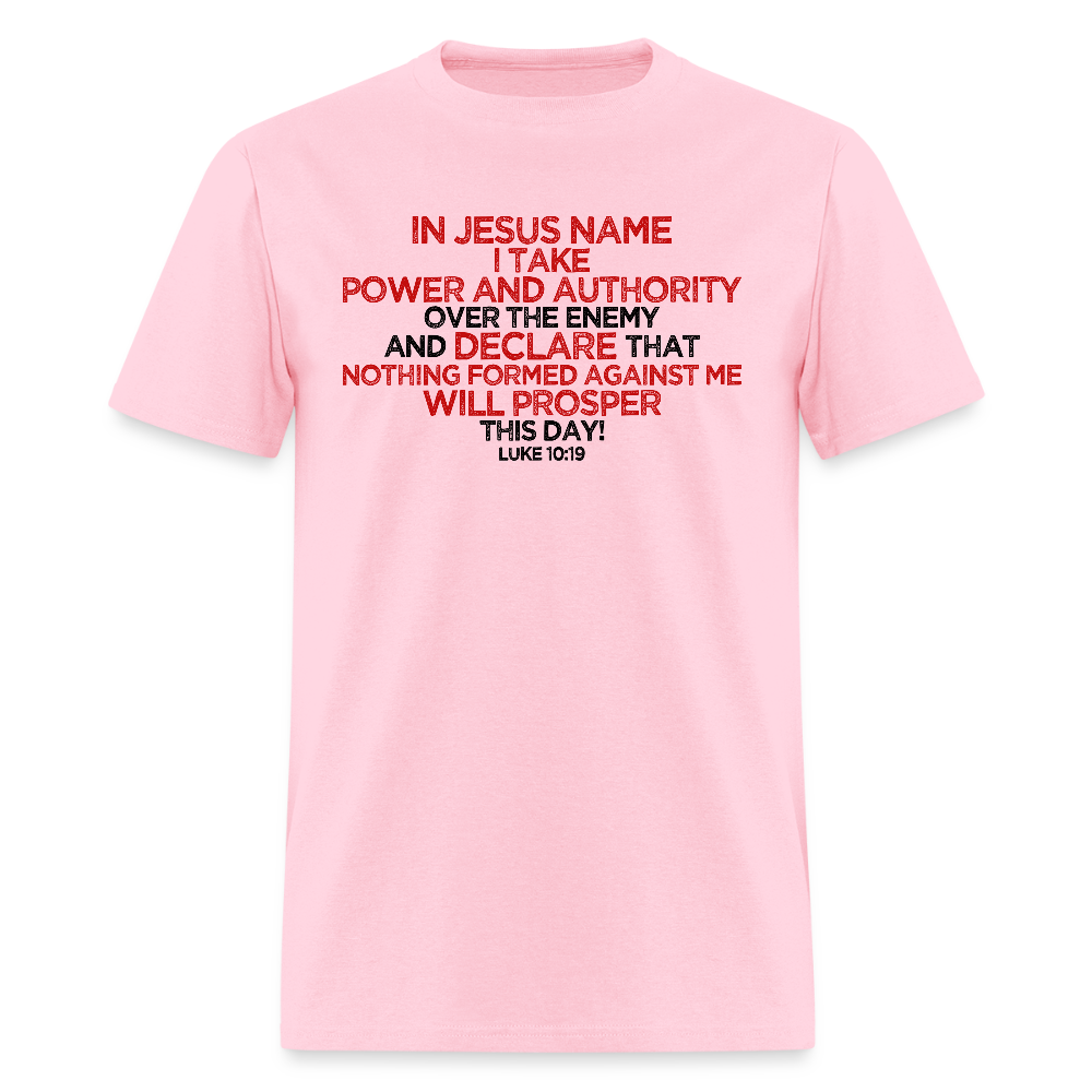 I Take Power & Authority - pink