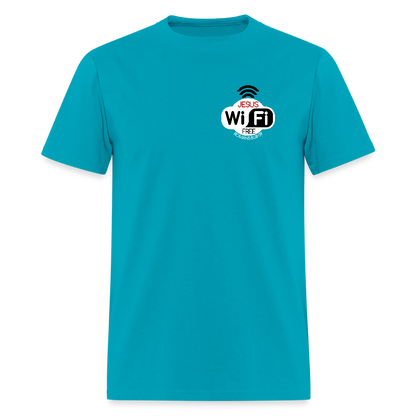 Jesus Strong Wireless Connection - turquoise