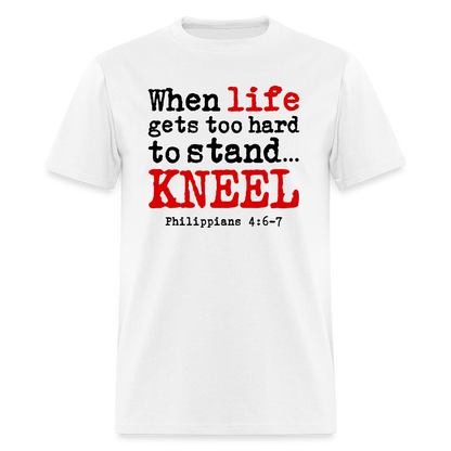 Kneel - white