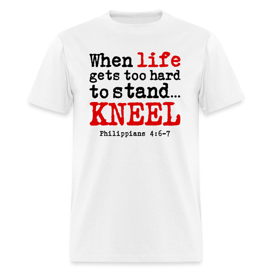 Kneel - white