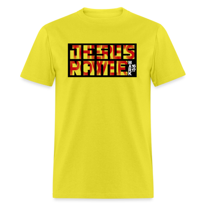 There's Power in Jesus Name - yellow