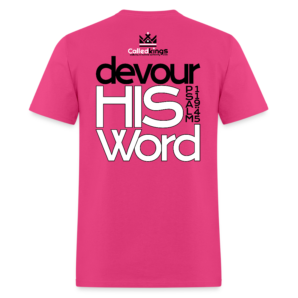 WTBSF? Devour His Word - fuchsia