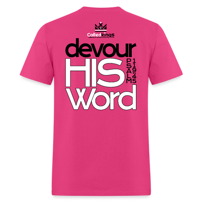WTBSF? Devour His Word - fuchsia