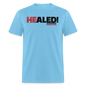 He Healed - aquatic blue
