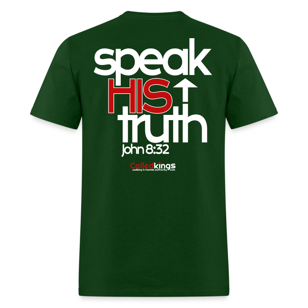 WTBSF? Speak His Truth - forest green