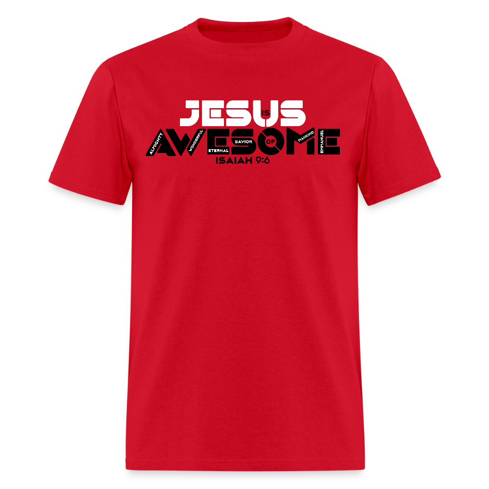 Jesus is Awesome - red