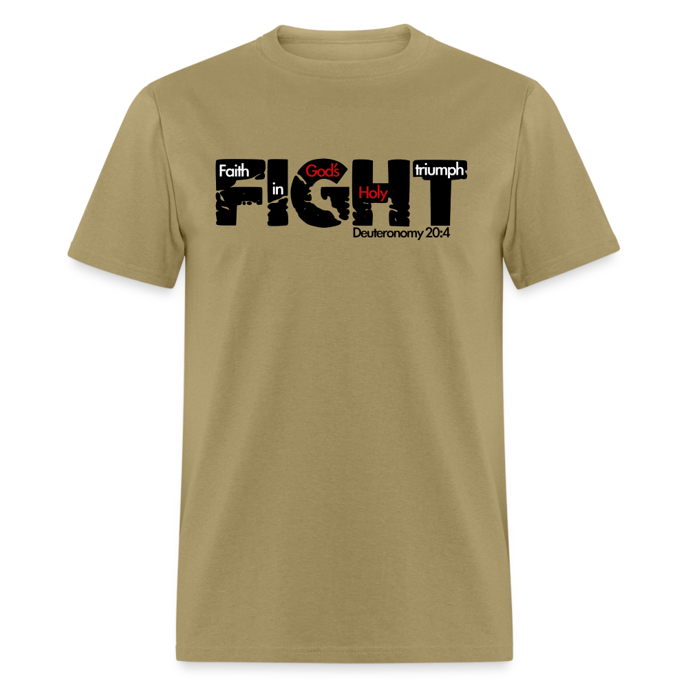 FIGHT - khaki