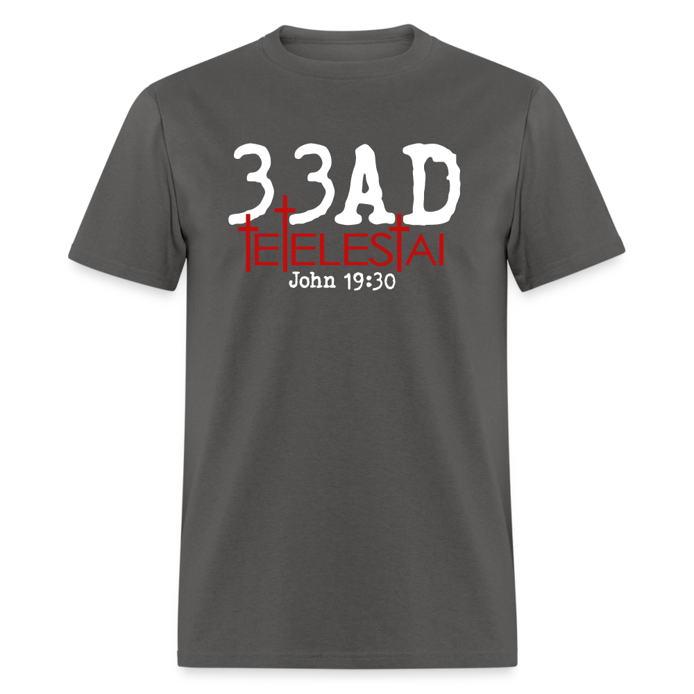 33AD Tetelestai - charcoal