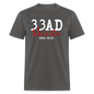 33AD Tetelestai - charcoal