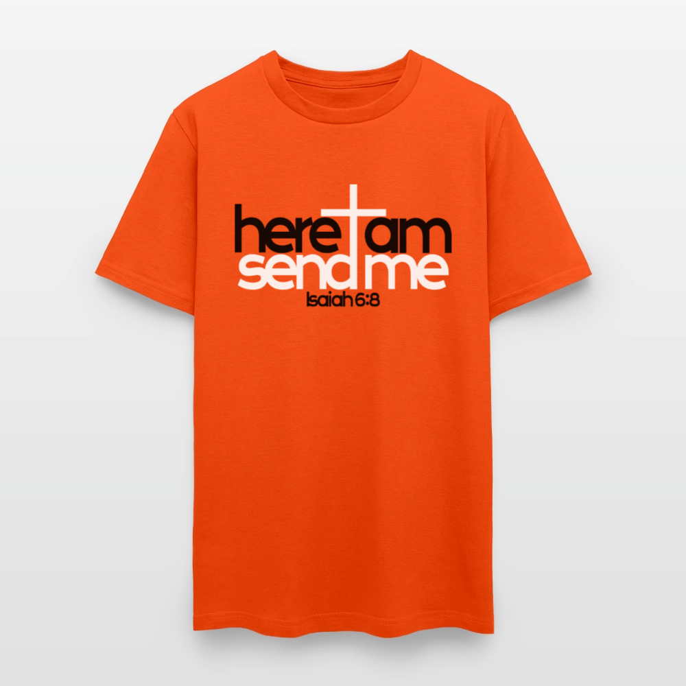 Here I am, send me - orange