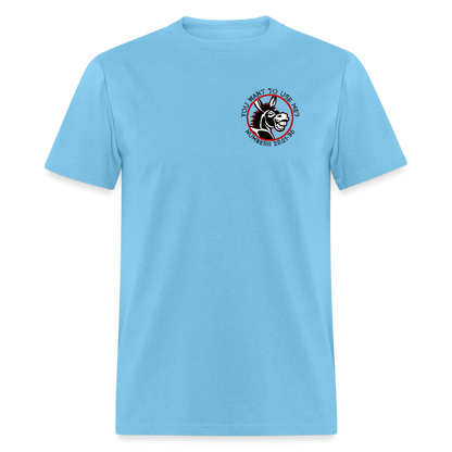 Balaam's Donkey - aquatic blue