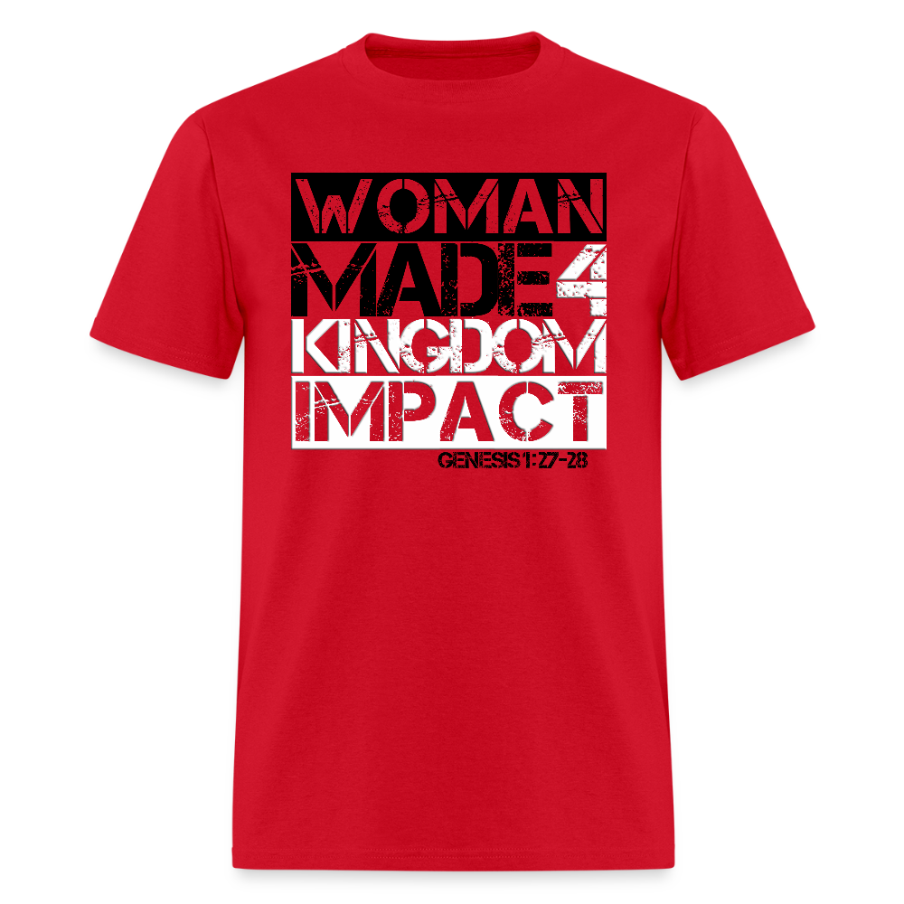 Woman Made 4 Kingdom Impact - red
