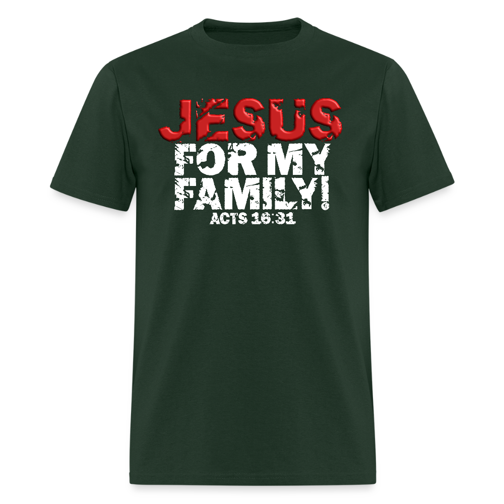 Jesus for My Family - forest green