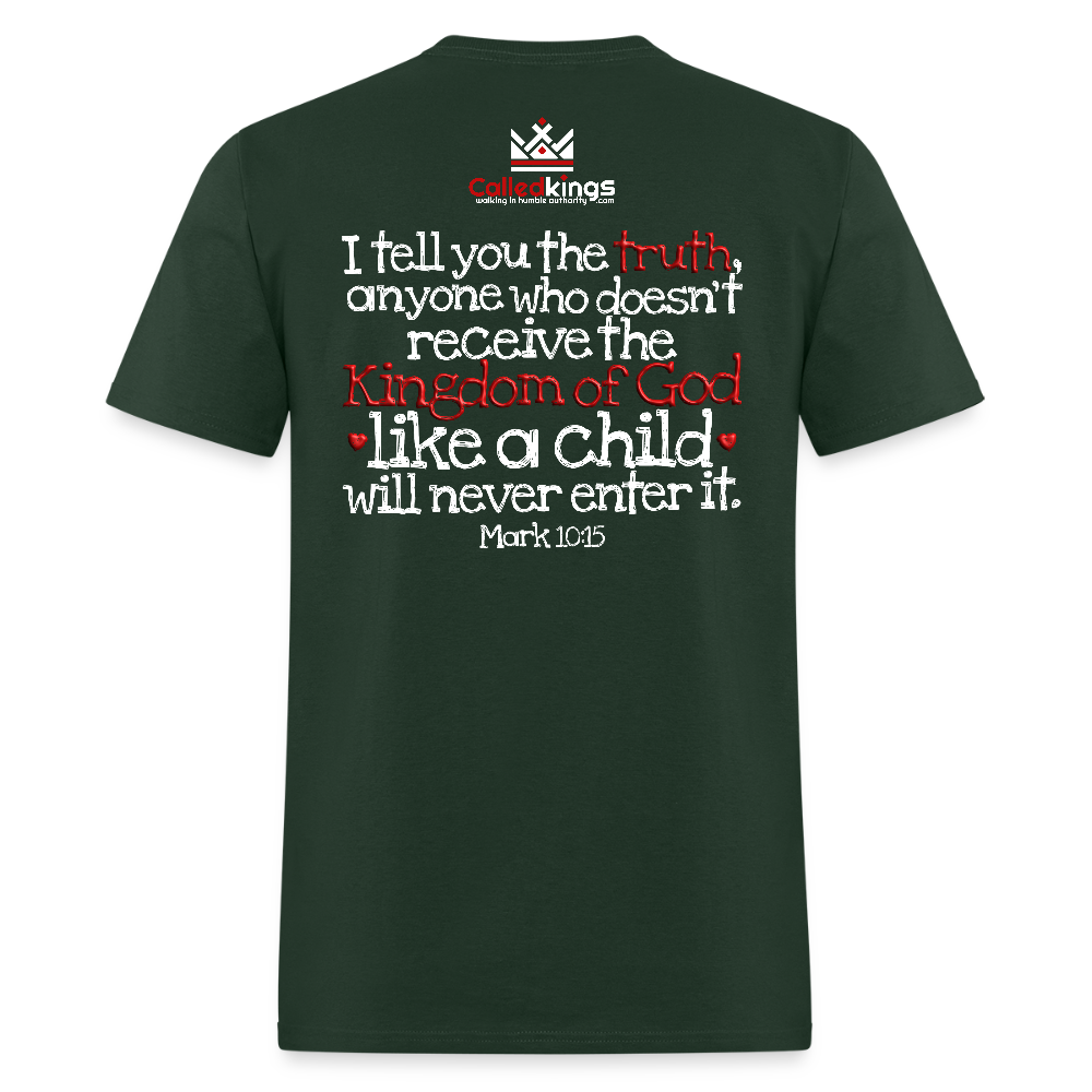 Childlike Faith - forest green