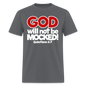 God Will Not Be Mocked - charcoal