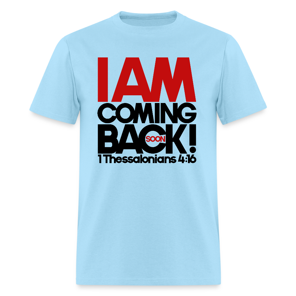 I Am Coming Back - powder blue