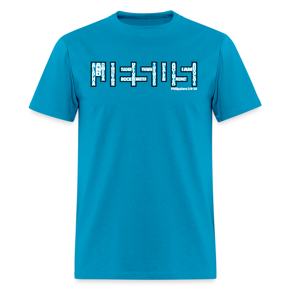 Jesus Name - turquoise