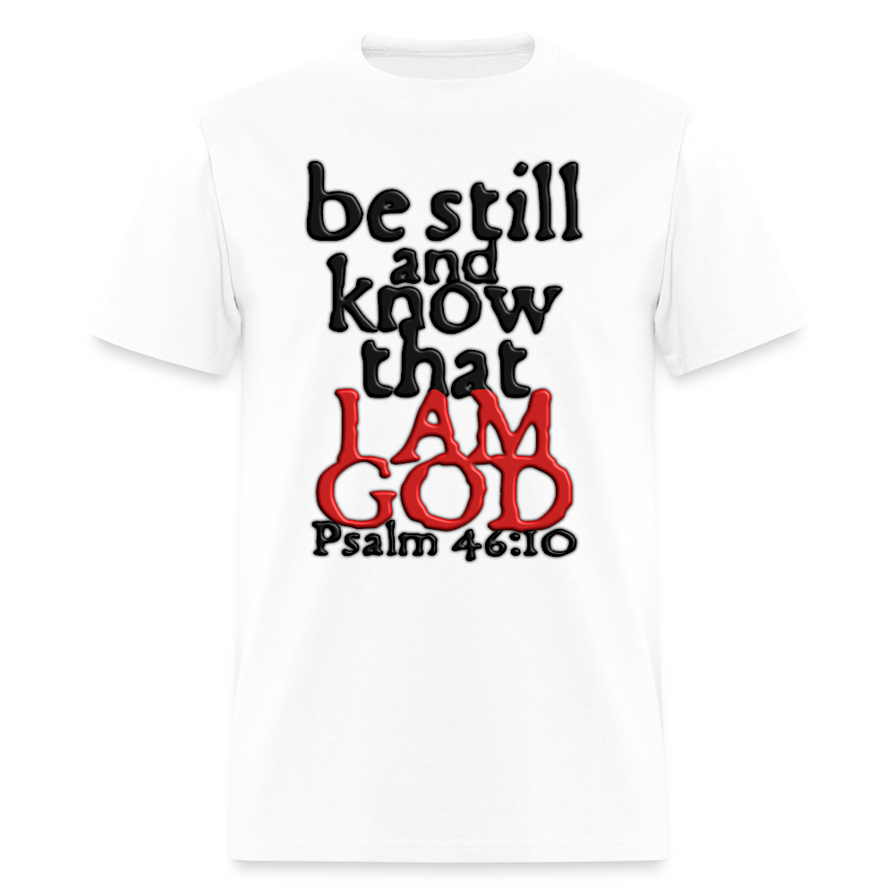 Be Still and Know - white