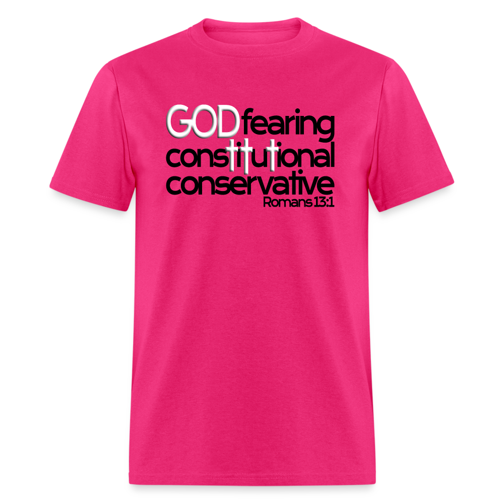 God Fearing Constitutional Conservative - fuchsia