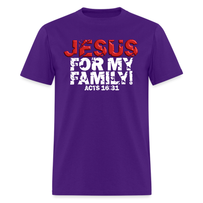 Jesus for My Family - purple