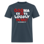 Godma Exists Loudly In Me -  blue dusk