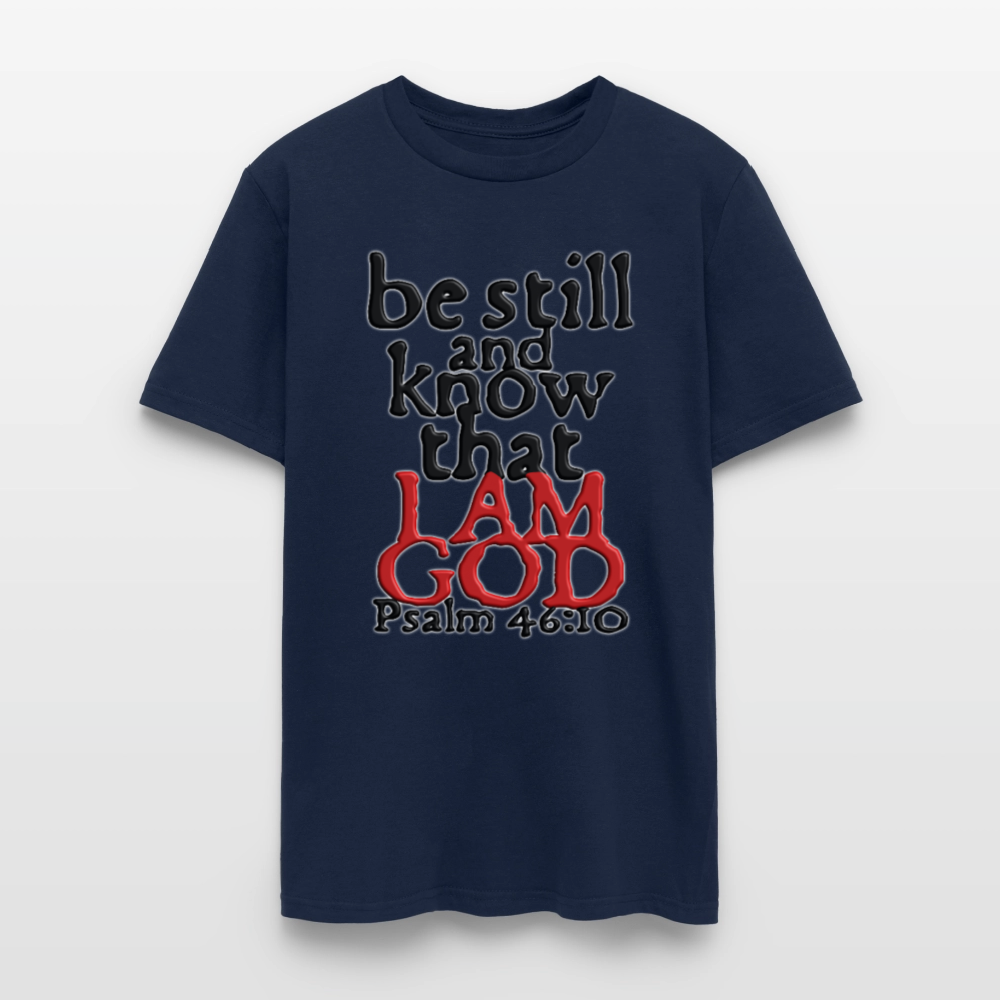 Be Still and Know - navy