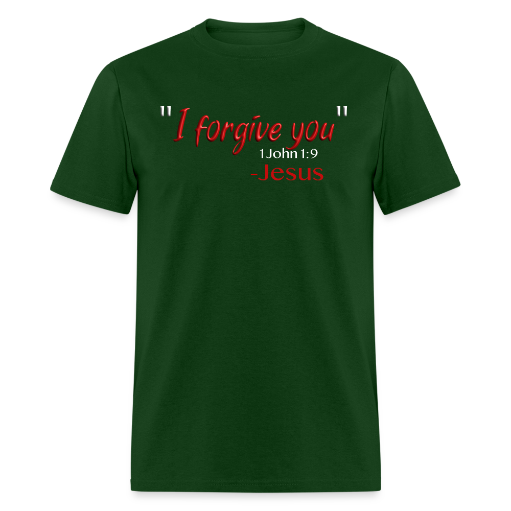 I Forgive You - forest green
