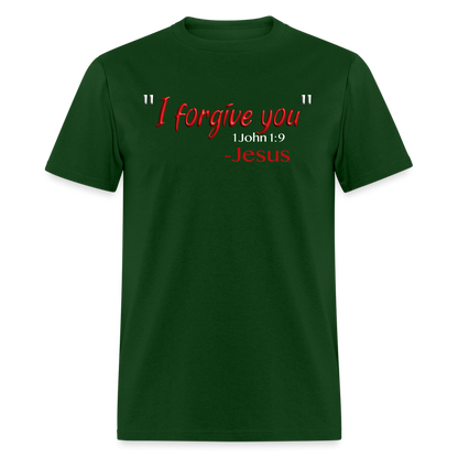 I Forgive You - forest green