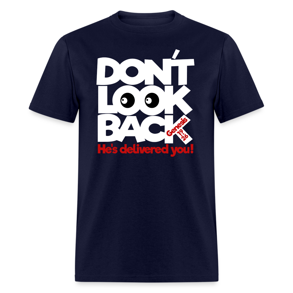 Don't Look Back - navy