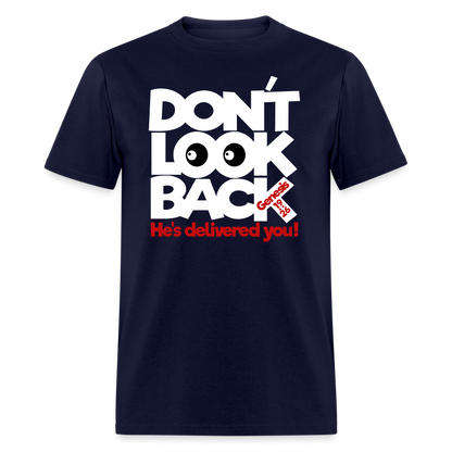 Don't Look Back - navy