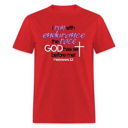 Run With Endurance - red